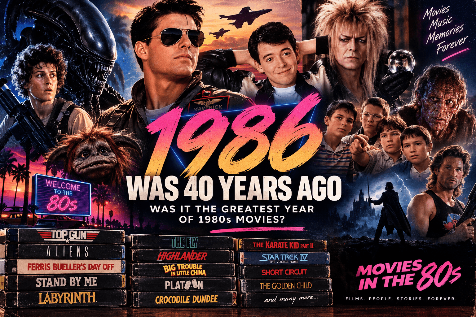 1986 Was 40 Years Ago — Was It the Greatest Year of 1980s Movies?