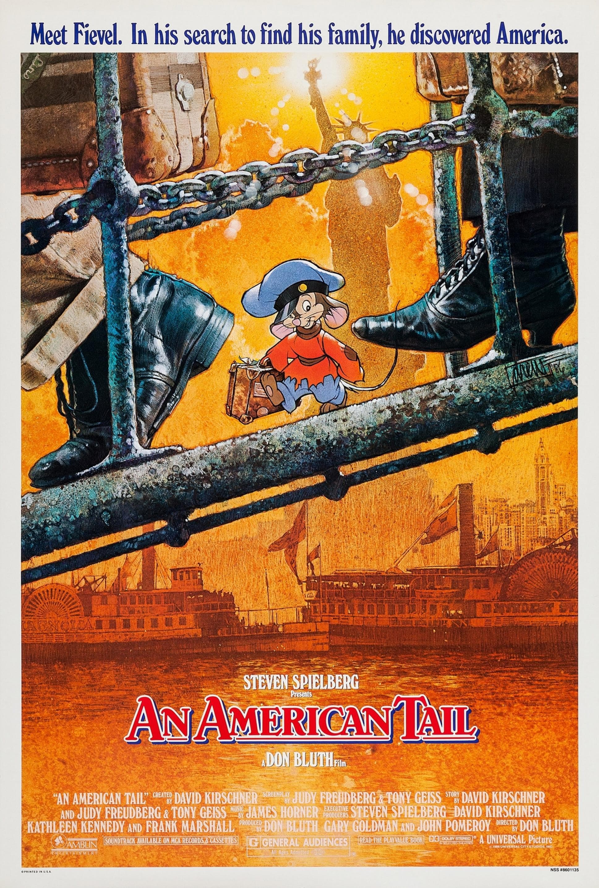 An American Tail movie poster