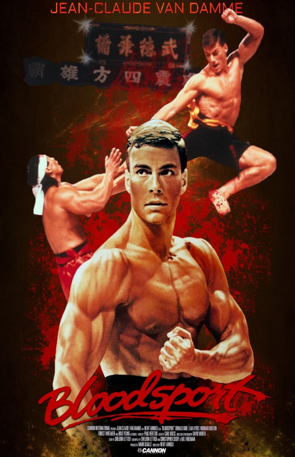 Bloodsport movie poster