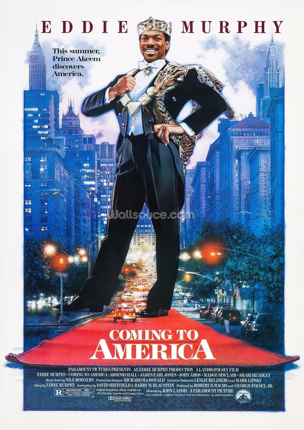 Coming to America movie poster