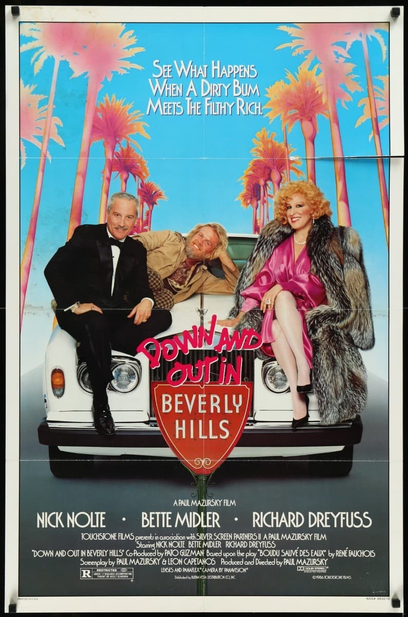 Down and Out in Beverly Hills movie poster