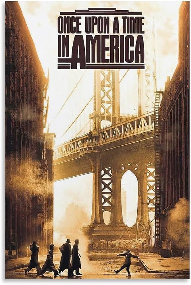 Once Upon a Time in America movie poster