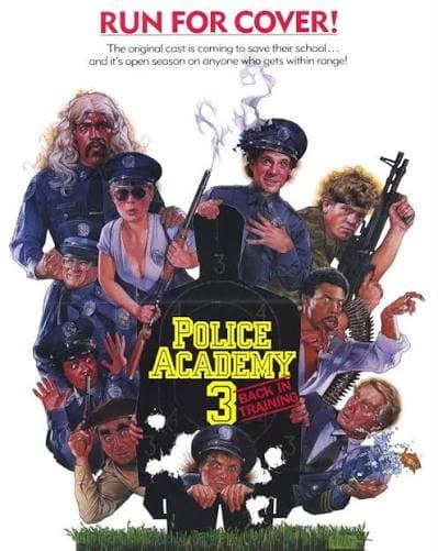 Police Academy 3: Back in Training movie poster