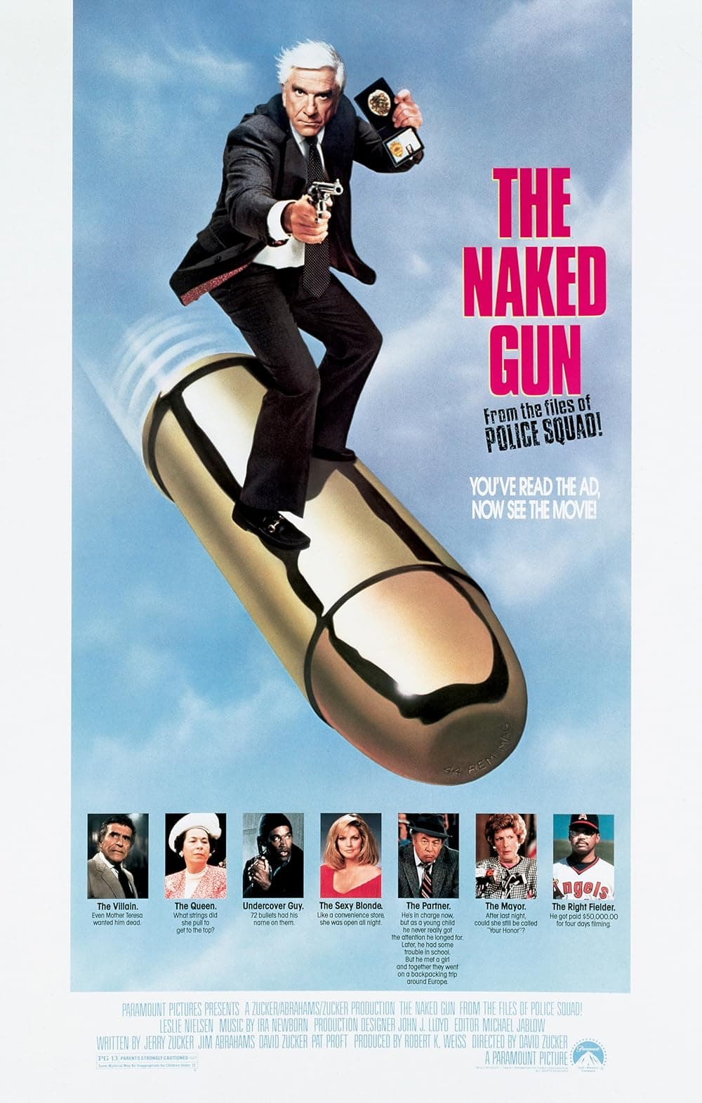 The Naked Gun: From the Files of Police Squad! movie poster