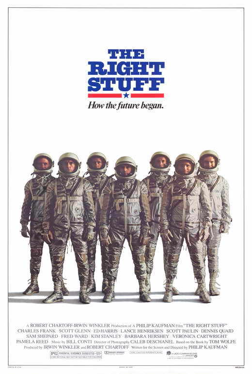 The Right Stuff movie poster